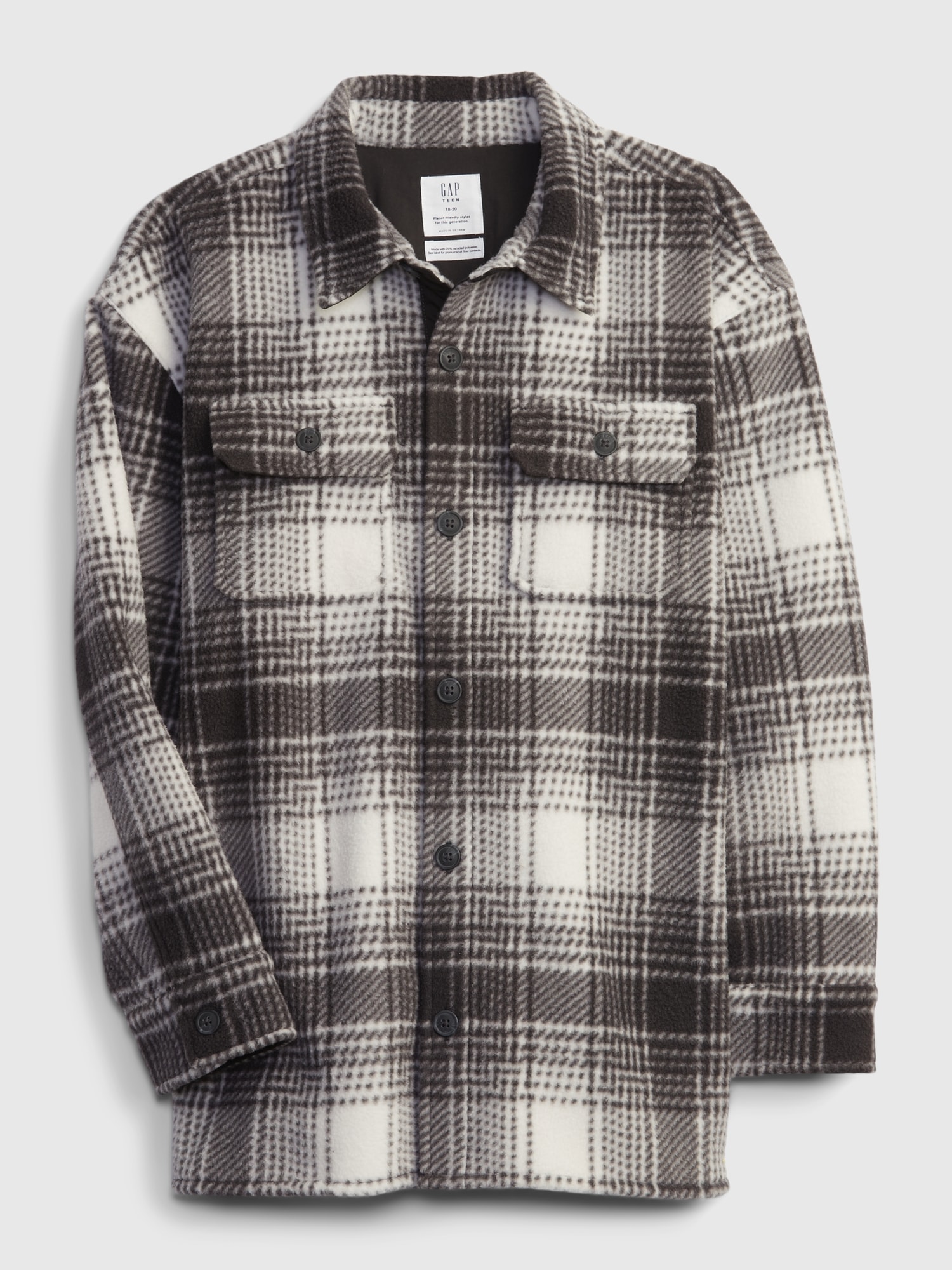gap flannel jacket