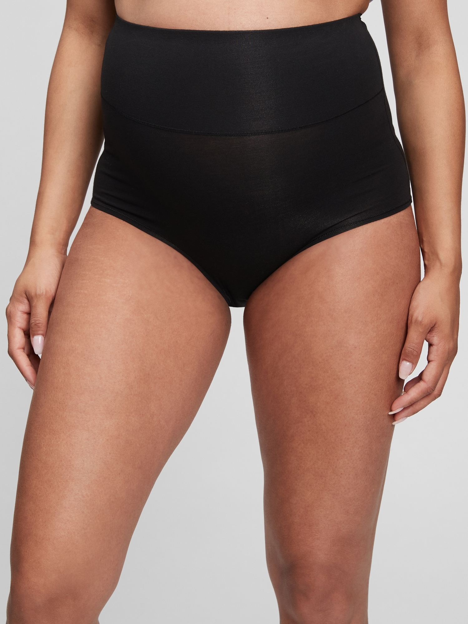 Gap Maternity Extra Support Post-baby Briefs In Black