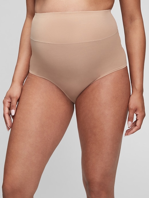 Image number 1 showing, Maternity Extra Support Post-Baby Briefs