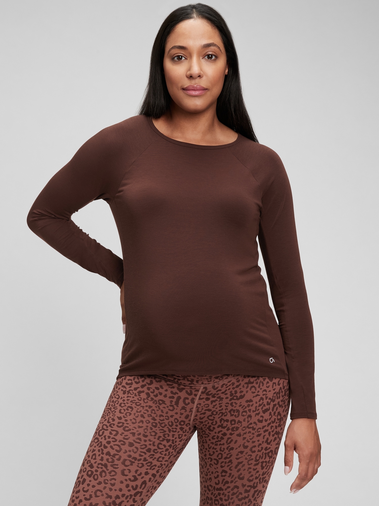 Maternity Breathe Long Sleeve T-Shirt