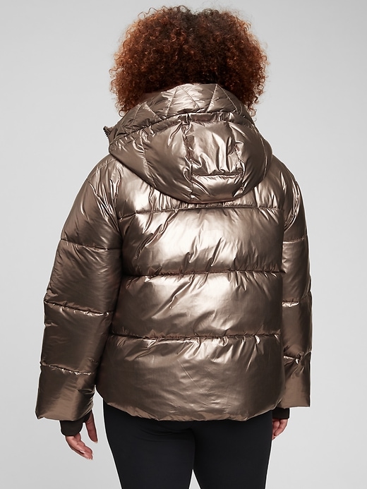 Heavyweight Cropped Oversized Puffer Jacket | Gap