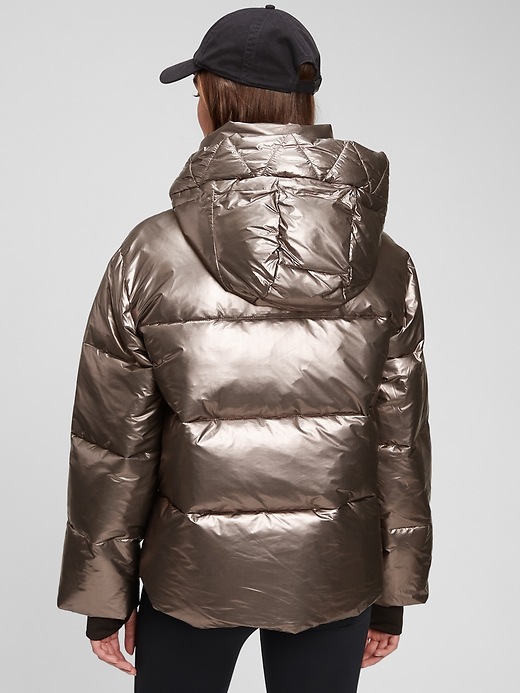 Image number 5 showing, Heavyweight Cropped Oversized Puffer Jacket