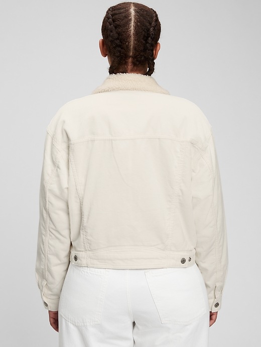 Image number 5 showing, '90s Sherpa Cord Icon Jacket