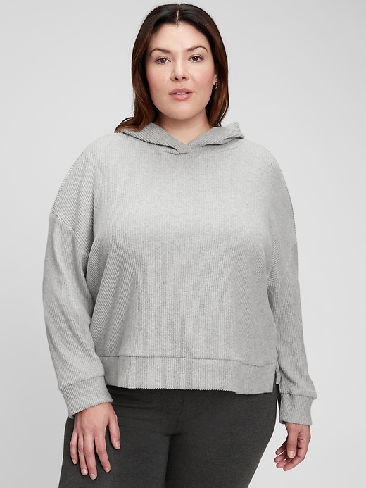 Image number 1 showing, Cozy Ribbed Hoodie