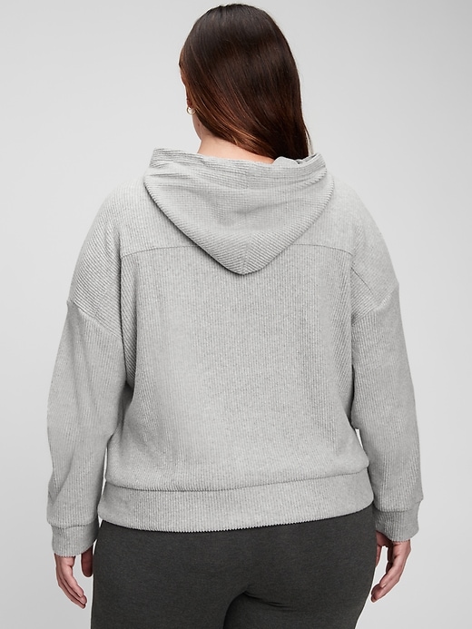 Image number 2 showing, Cozy Ribbed Hoodie