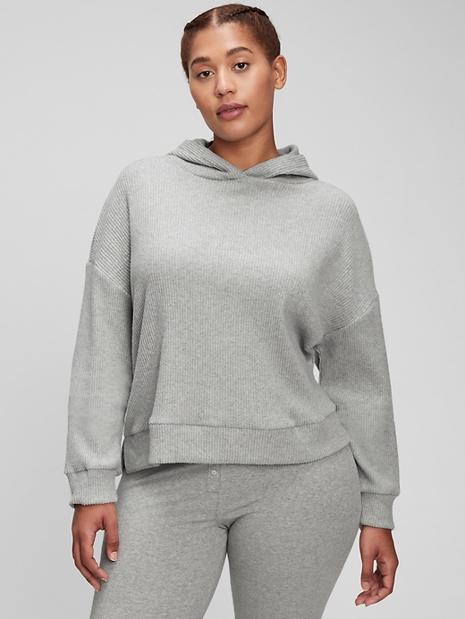 Image number 3 showing, Cozy Ribbed Hoodie