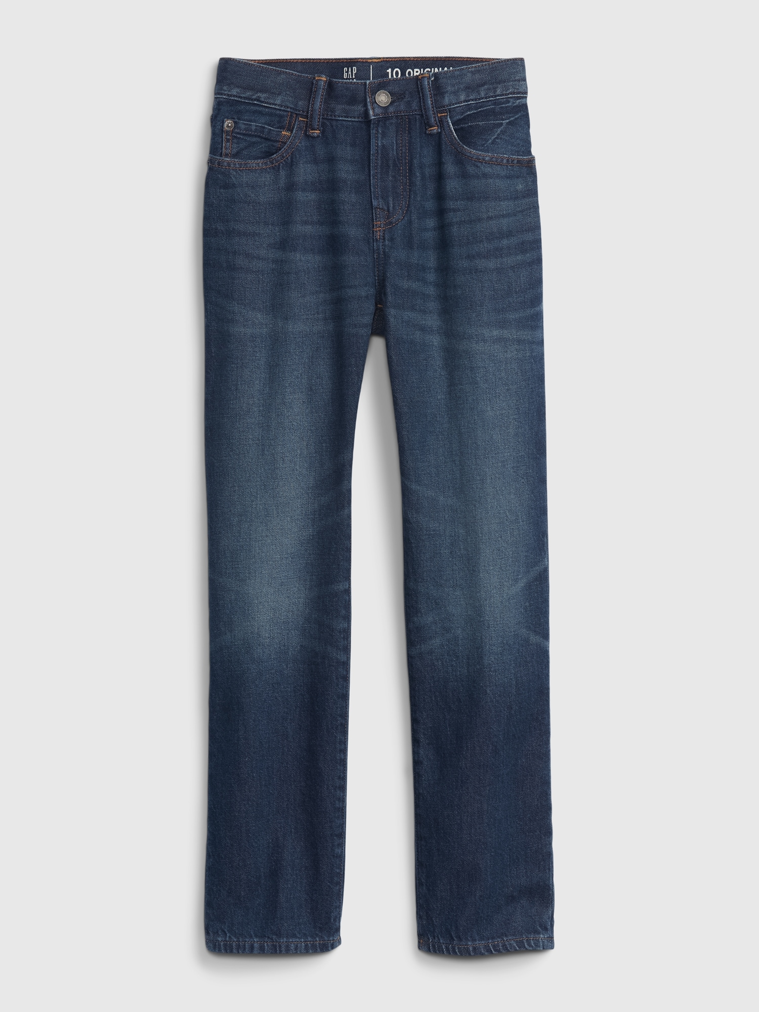 Gap Kids Original Straight Jeans blue. 1