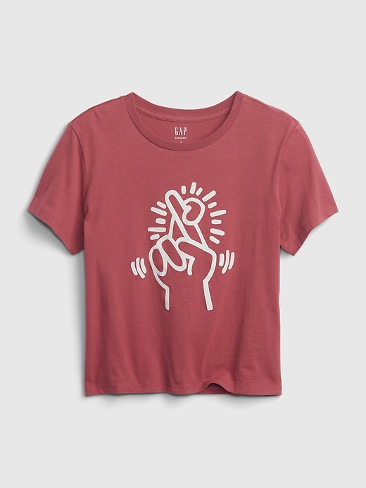 Keith Haring Shrunken Graphic T-Shirt | Gap