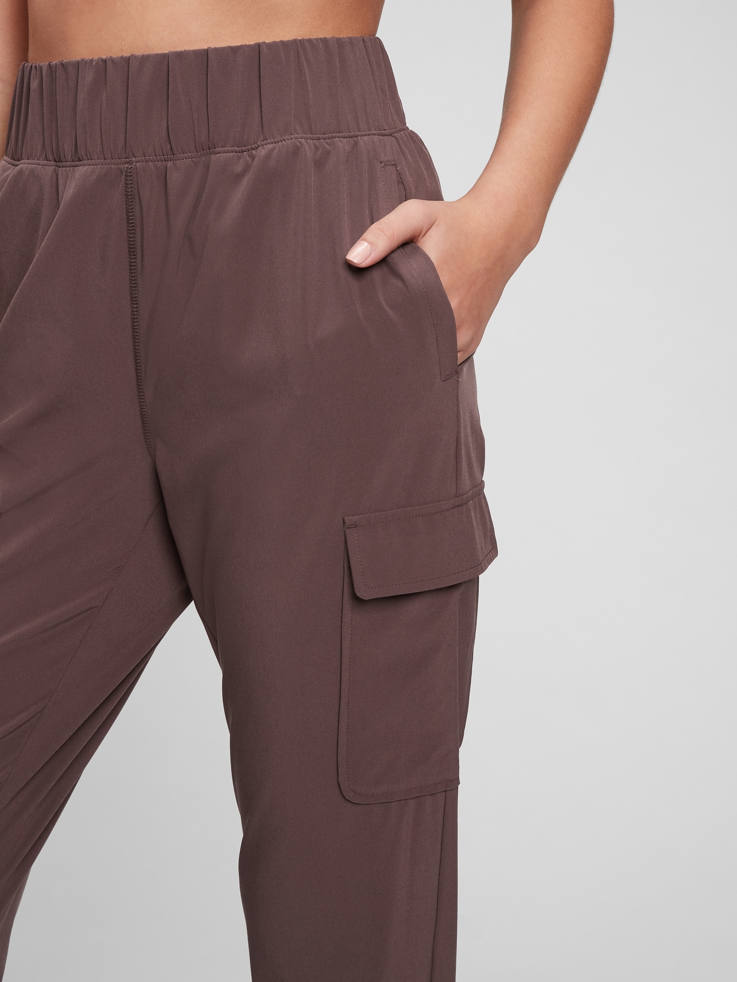 GapFit Recycled Runaround Cargo Joggers Gap
