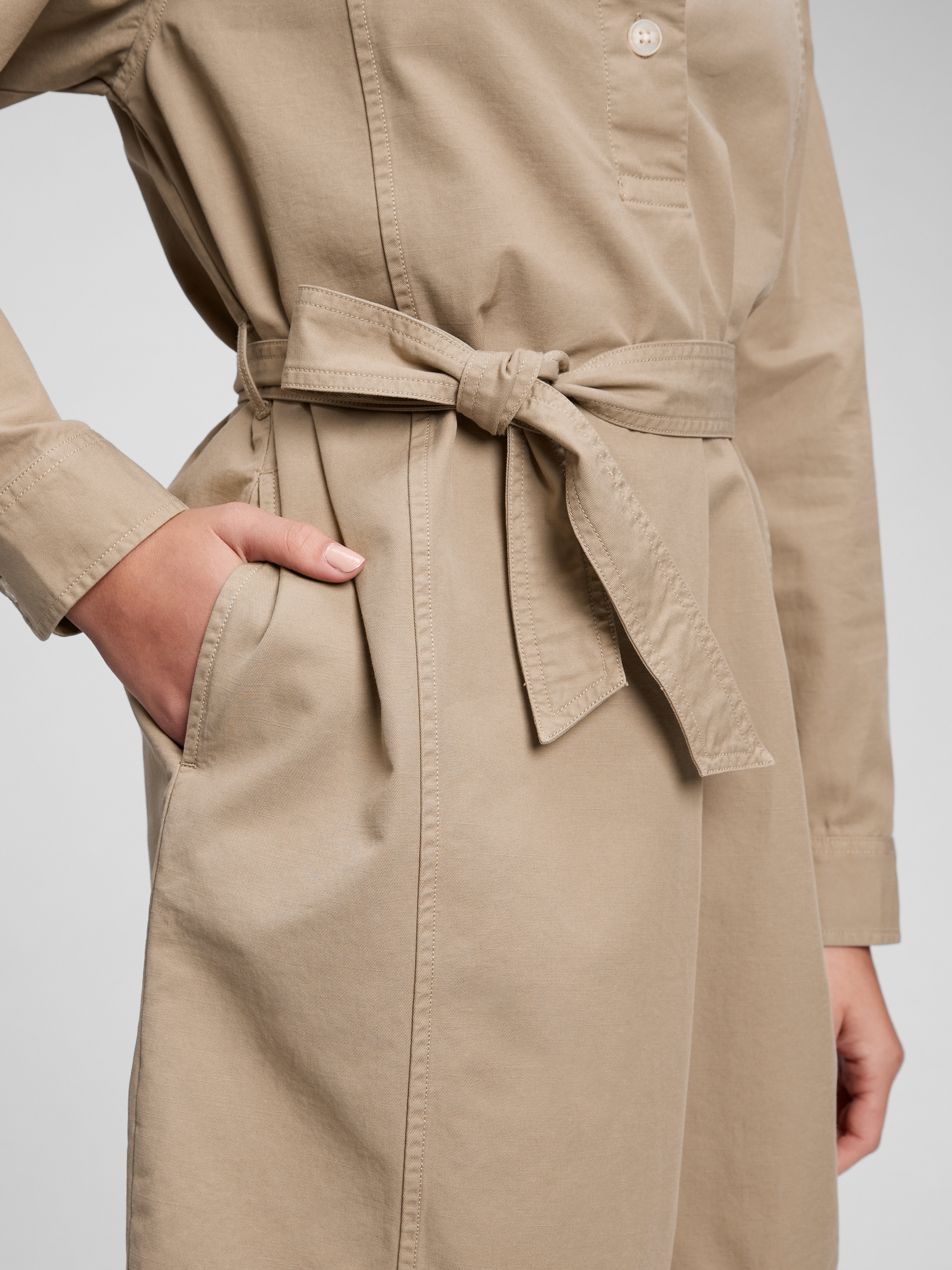 Utility Mini Dress Gap