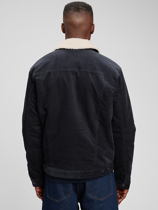 Gap corduroy shop sherpa jacket