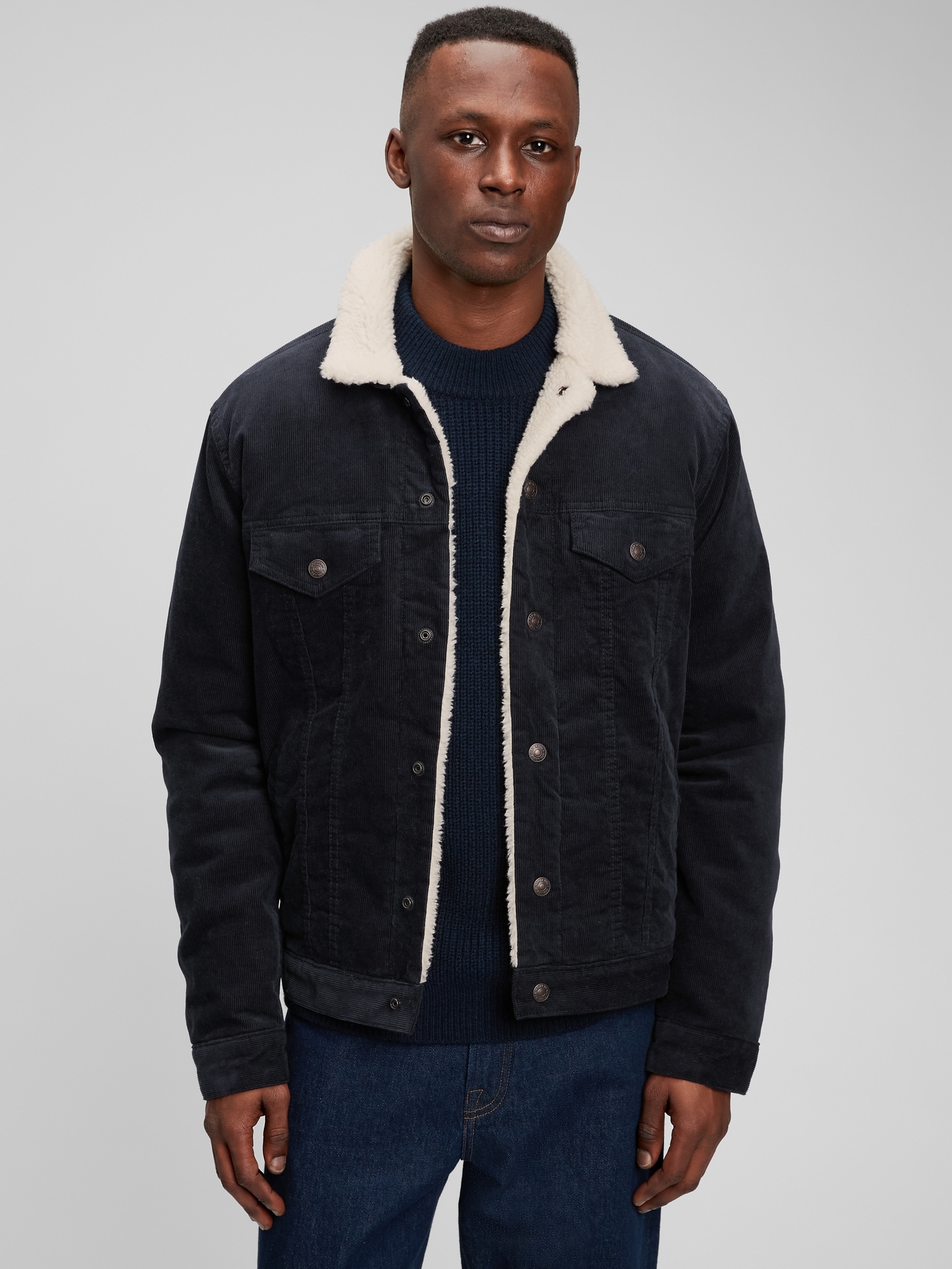 Sherpa Corduroy Icon Jacket Gap