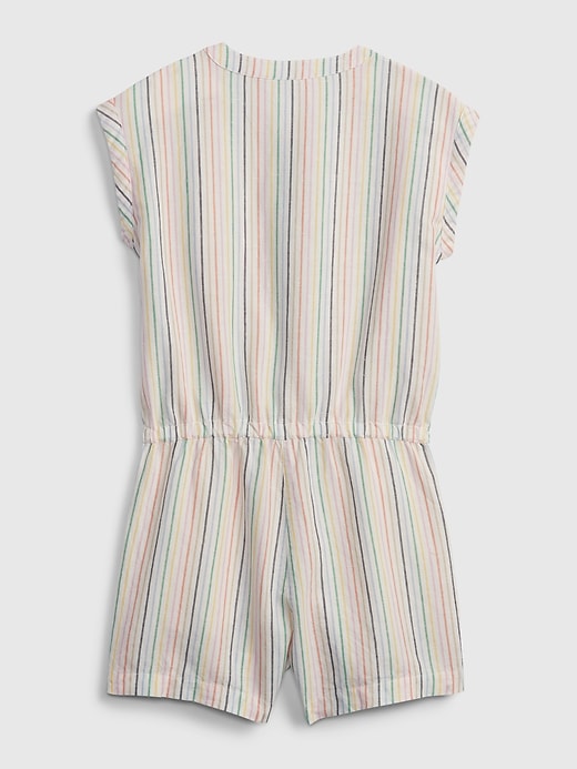 Image number 3 showing, Kids Button-Front Romper