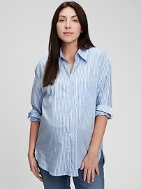 Maternity Button-Front Shirt
