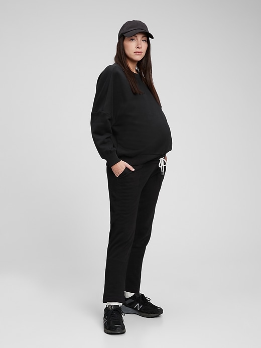Image number 3 showing, Maternity Crewneck Sweatshirt