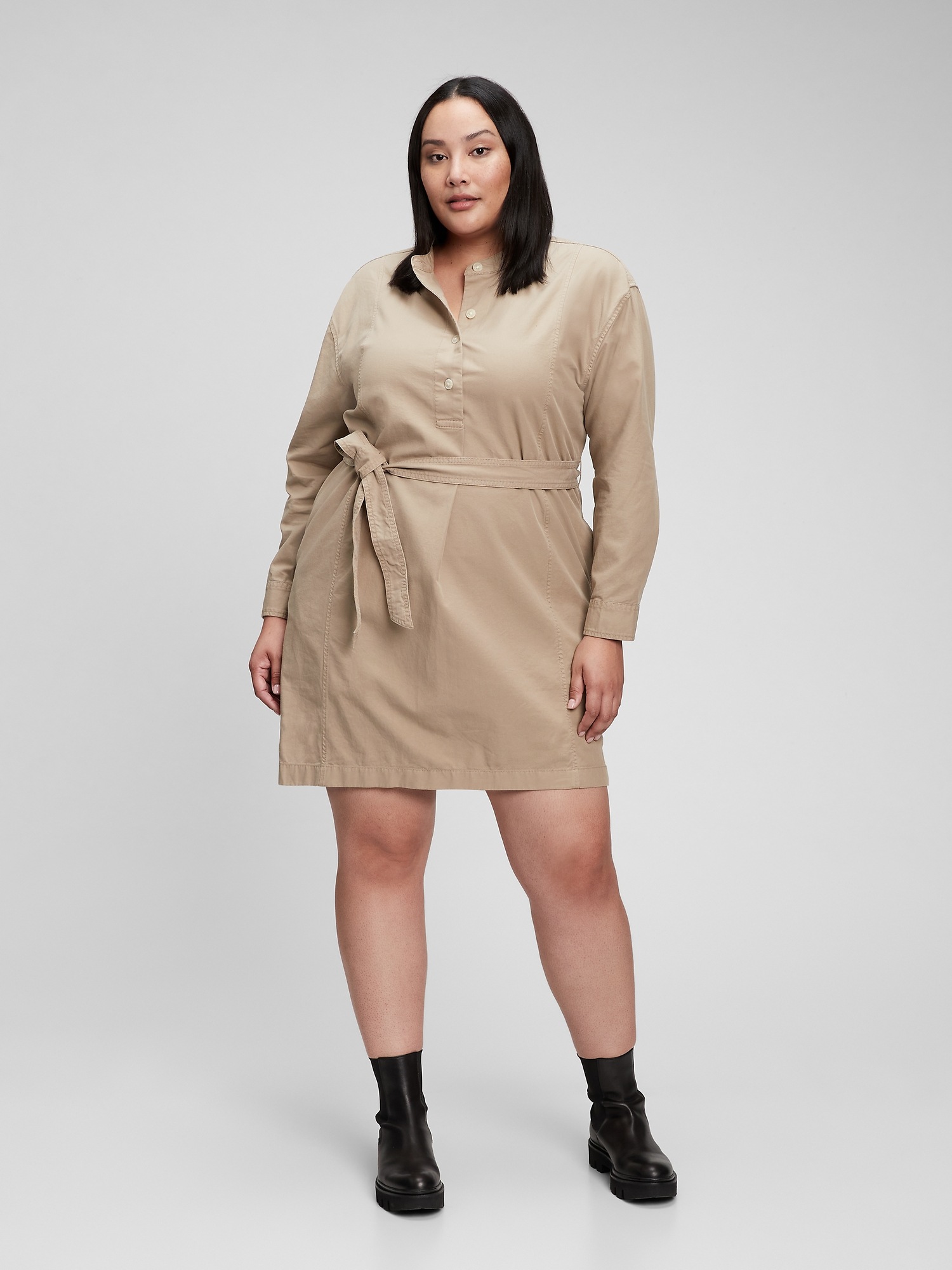 Utility Mini Dress Gap