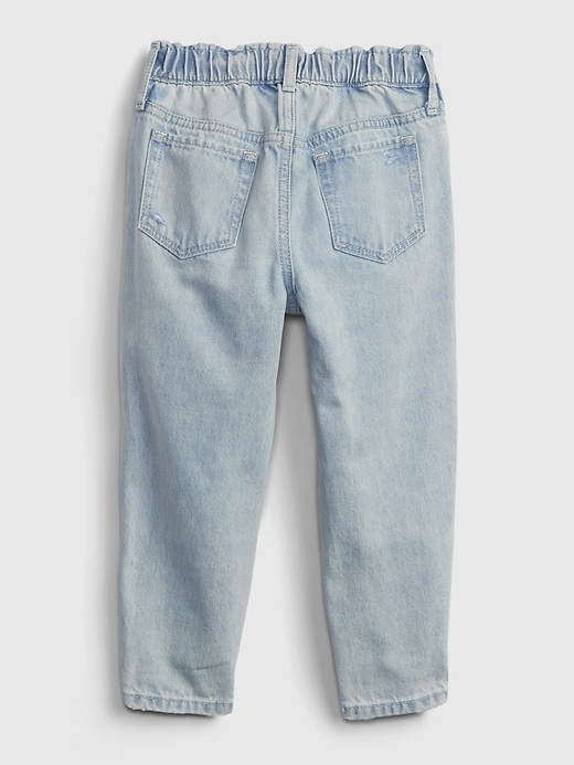 Image number 2 showing, Toddler Barrel Jeans with Washwell