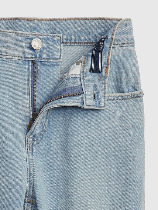 Image number 4 showing, Kids Distressed Easy Taper Jeans with Washwell