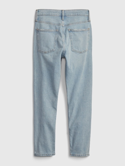 Image number 3 showing, Kids Distressed Easy Taper Jeans with Washwell
