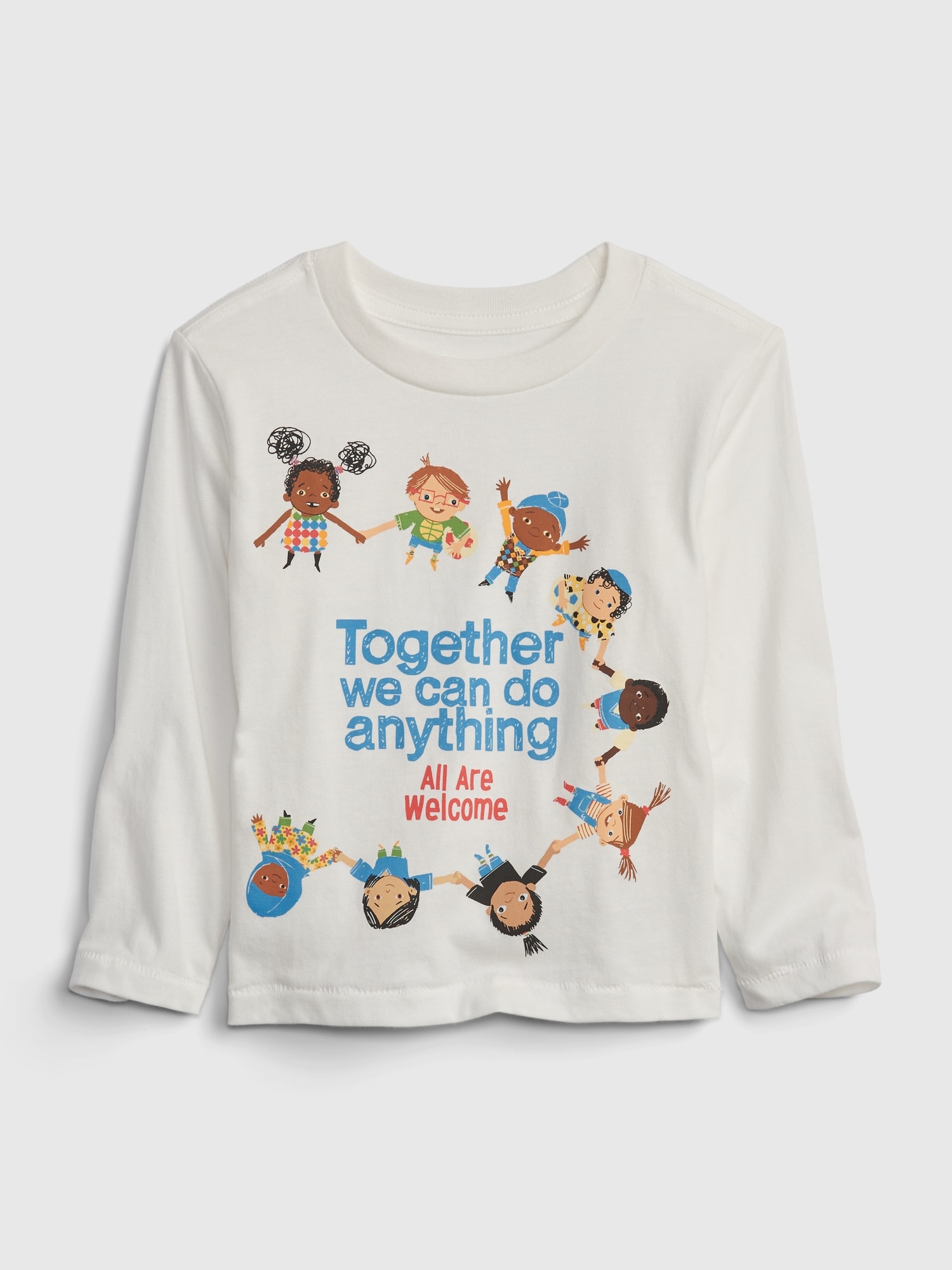 Toddler All are Welcome Graphic T-Shirt