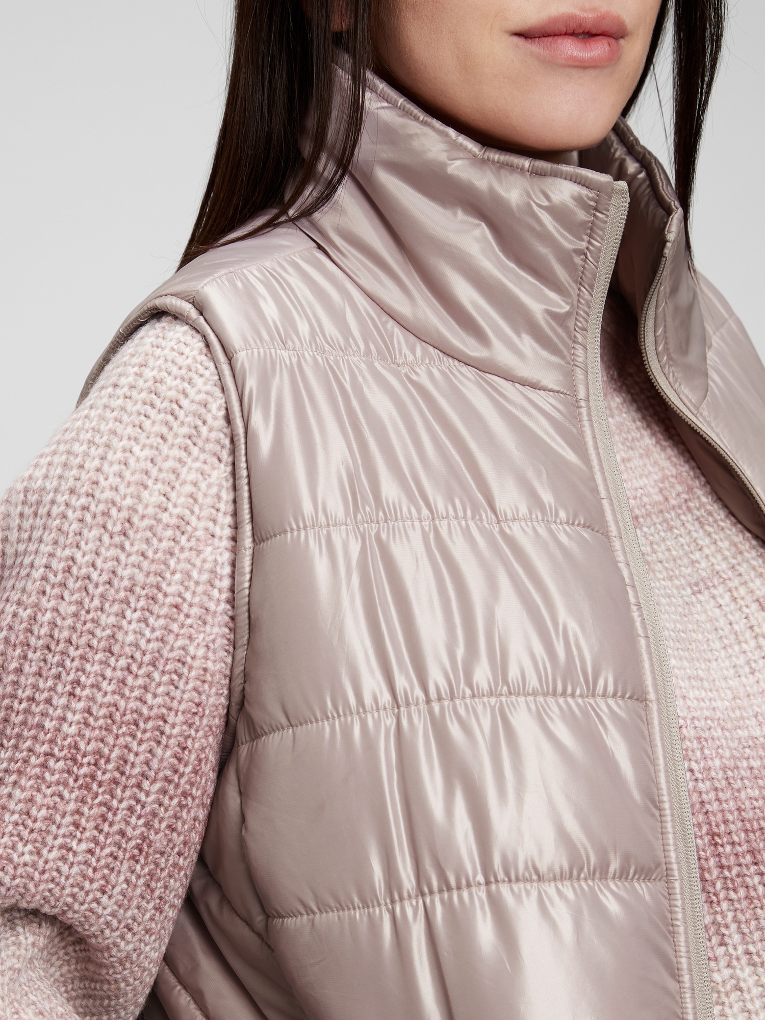 Maternity 100 Recycled Puffer Vest Gap