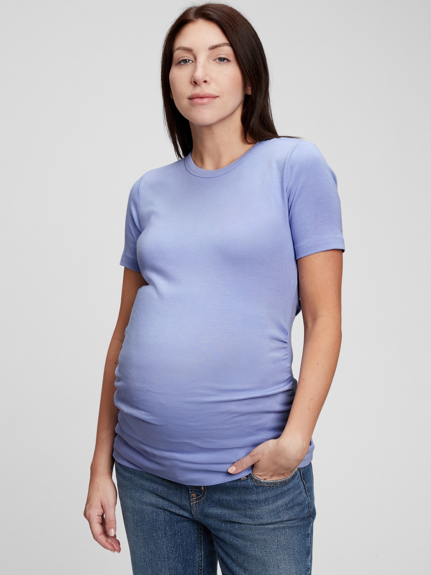 Maternity Modern Crewneck TShirt Gap