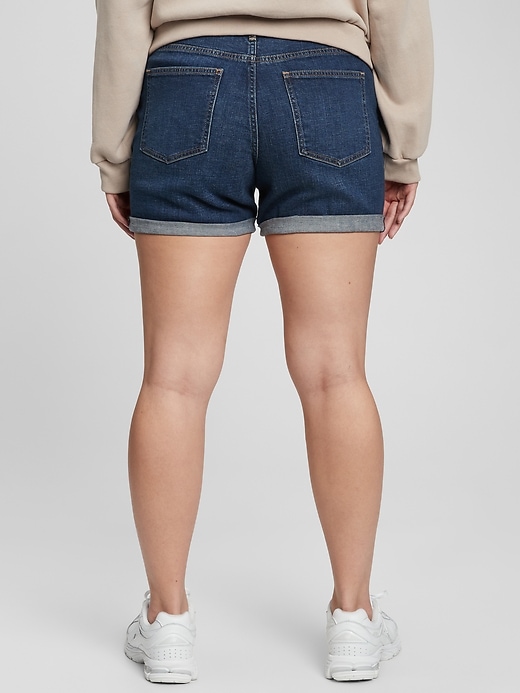 Image number 5 showing, 5" Mid Rise Girlfriend Denim Shorts