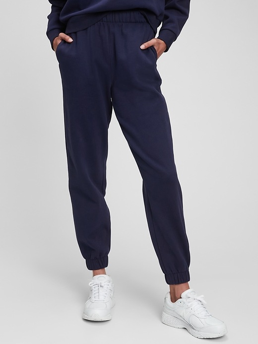 fleece high rise joggers