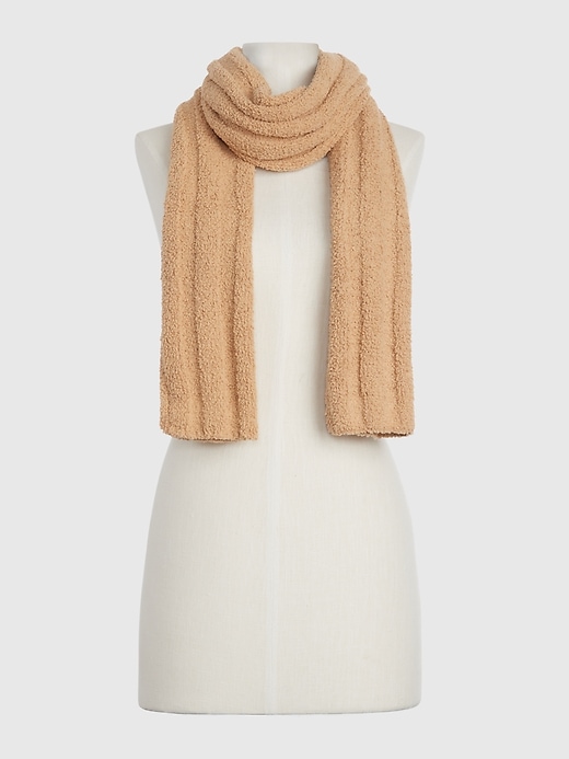 2 of 8 showing, with the color BRANNAN BROWN of product Sherpa Scarf