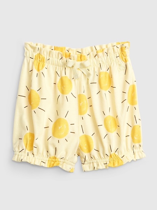Image number 5 showing, Baby Organic Cotton Mix and Match Pull-On Shorts