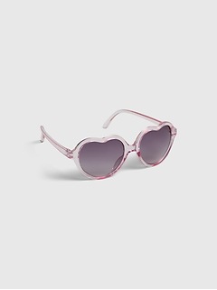 gap heart sunglasses