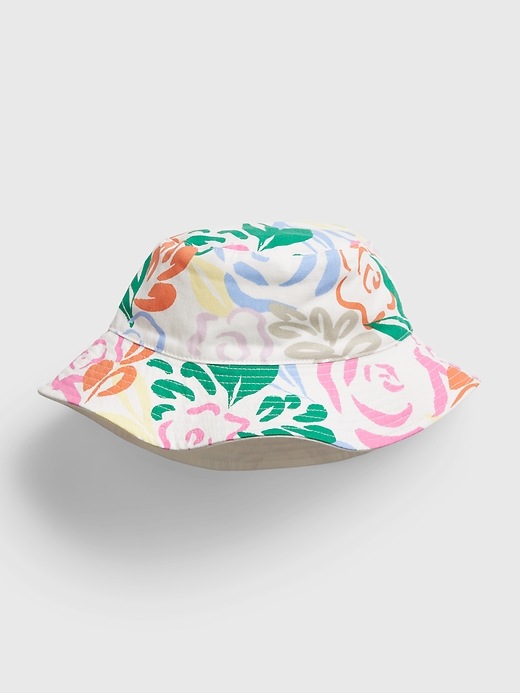 Image number 4 showing, Kids 100% Organic Cotton Reversible Bucket Hat