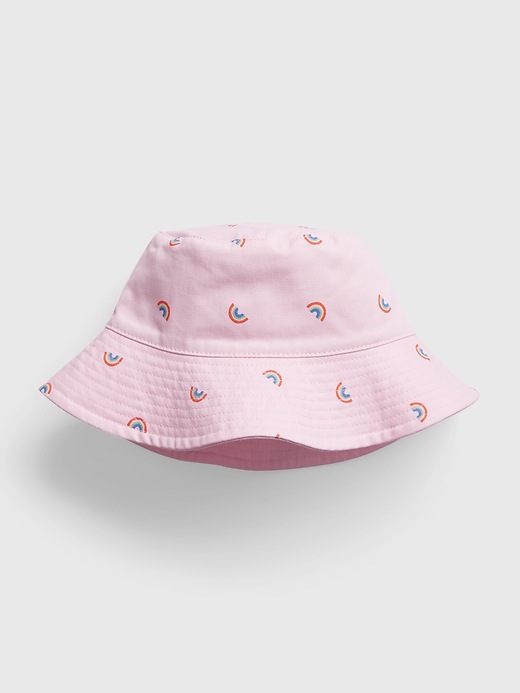 Kids 100% Organic Cotton Reversible Bucket Hat