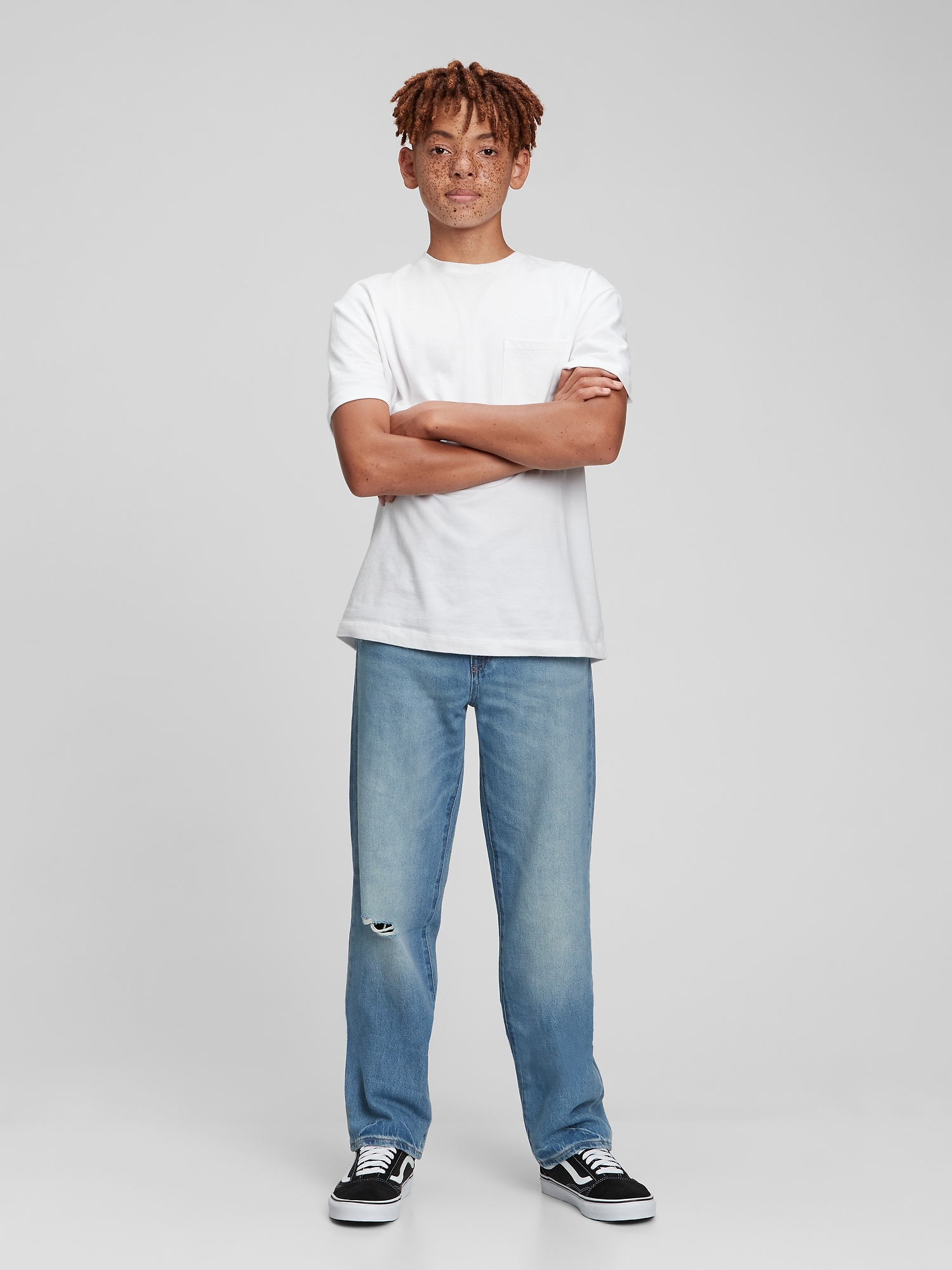 Gap Teen Original Fit Jeans with Washwell blue - 824649002