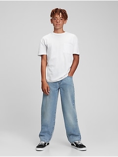 Teen Baggy Jeans with Washwell | Gap