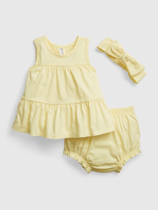 Baby Peplum 3-Piece Outfit Set | Gap