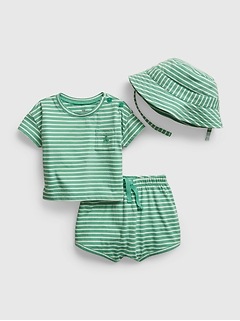 Baby 3-Piece Stripe Outfit Set | Gap