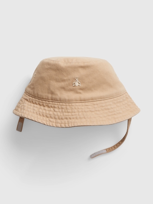 View large product image 1 of 1. Baby 100% Organic Cotton Twill Bucket Hat