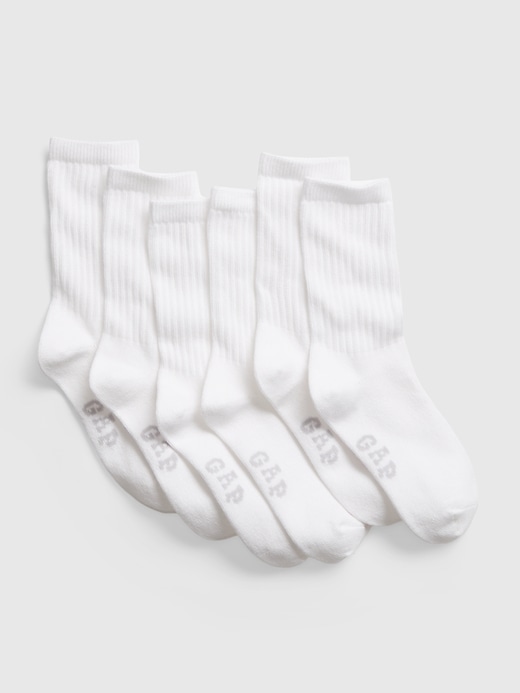 View large product image 1 of 1. Kids Crew Socks (3-Pack)