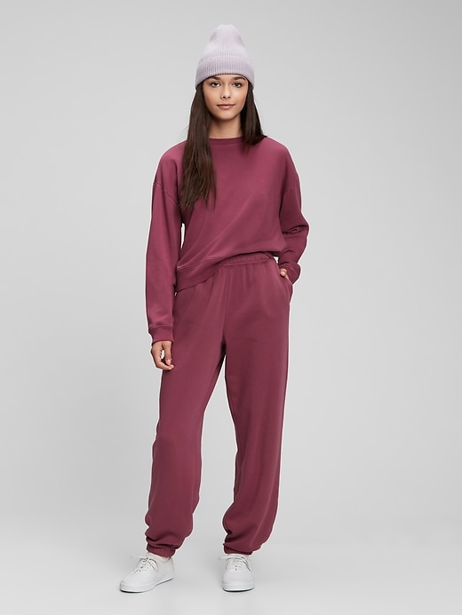 1 of 8 showing, with the color red delicious of product Teen Fleece Joggers