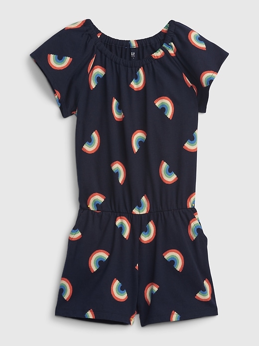 Image number 1 showing, Kids Print Romper