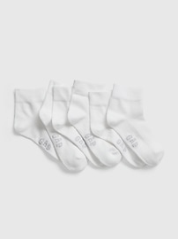 View large product image 1 of 1. Kids Quarter Crew Socks (3-Pack)