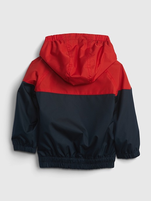 jersey lined rain jacket