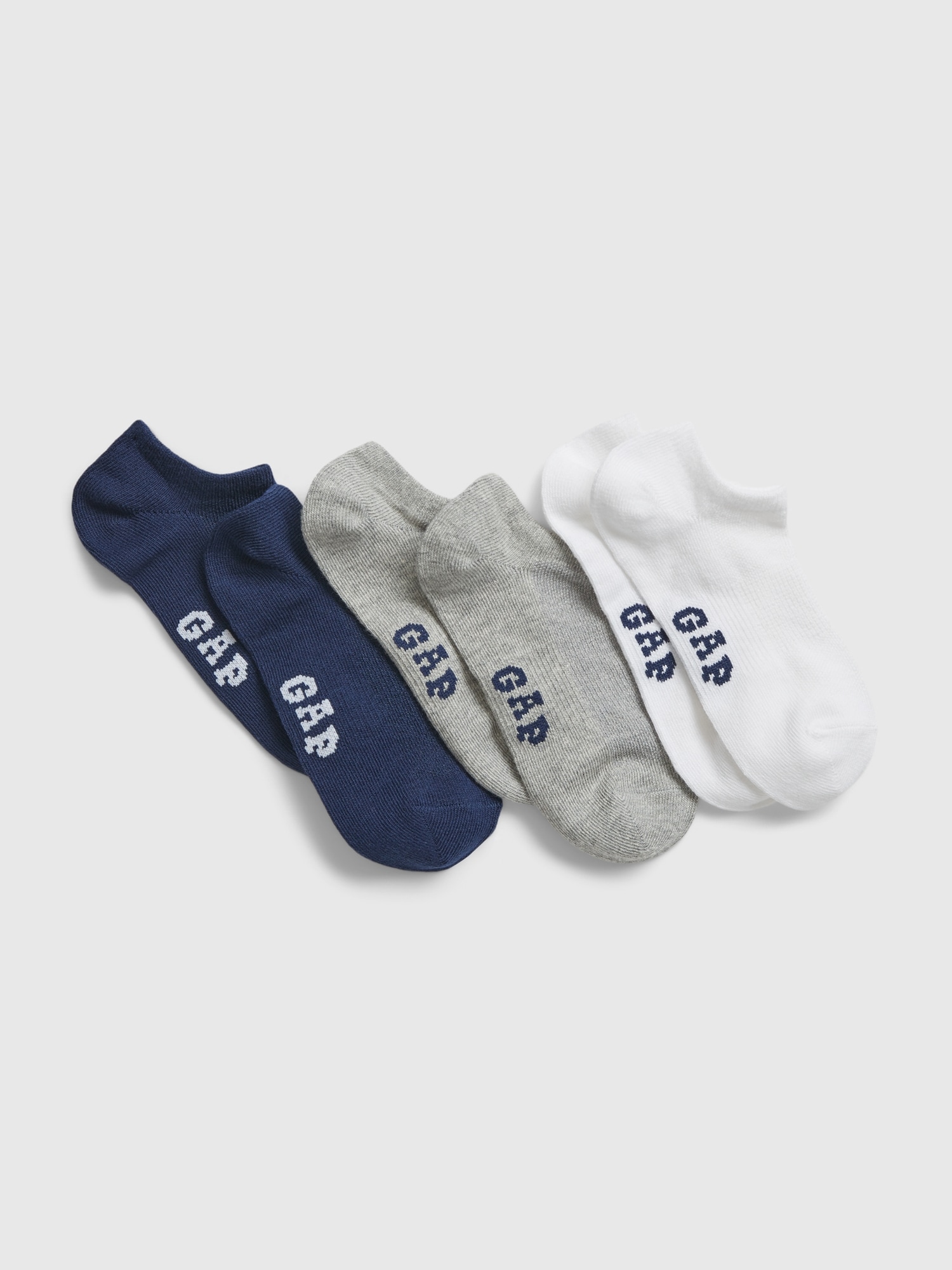 Gap Kids No Show Socks (3-Pack) multi. 1