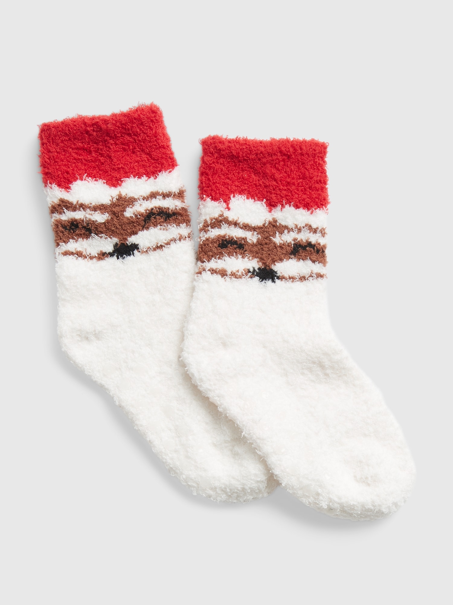 Toddler Cozy Santa Socks | Gap