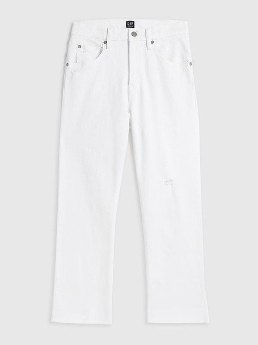 View large product image 1 of 1. High Rise Ankle Flare Jeans