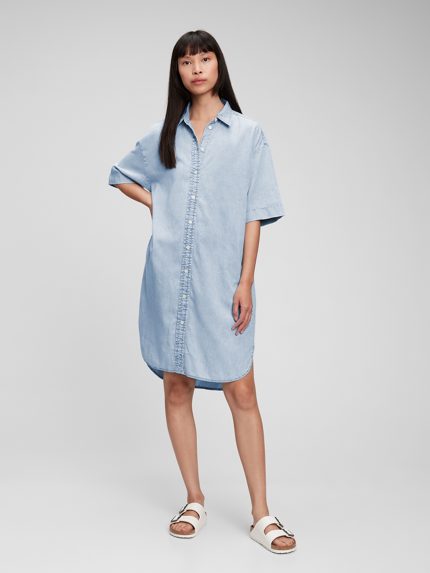 gap denim dress