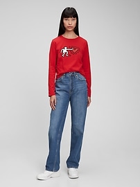 Toddler Girl Flower Long-Sleeve Graphic Tee - Grey - OshKosh | Carter's