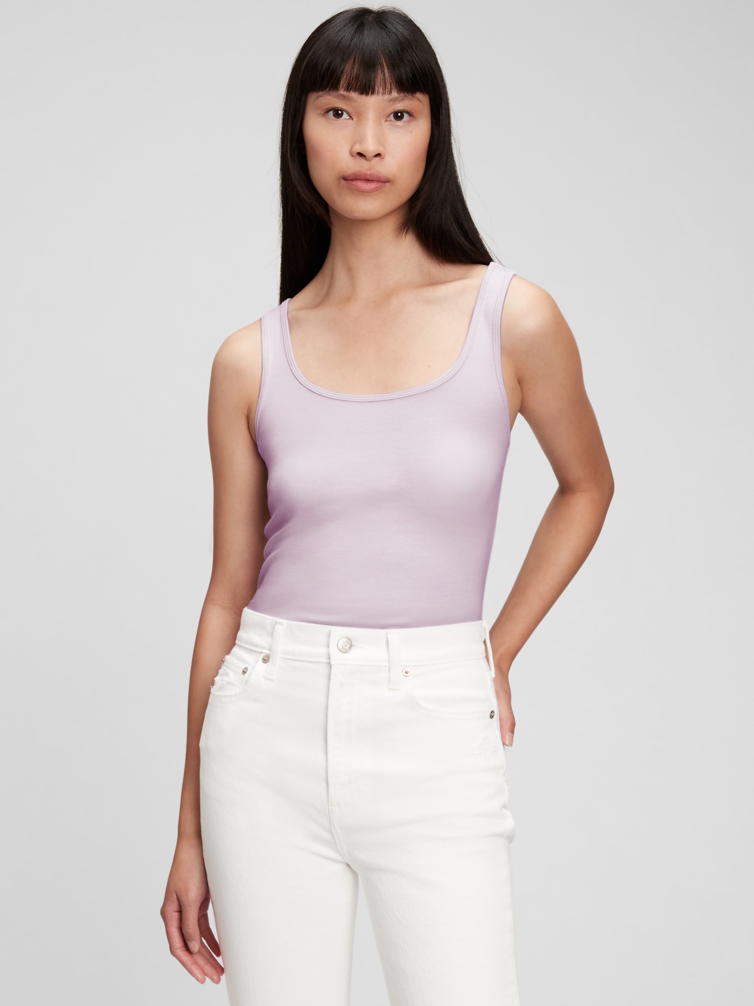 Modern Tank Top - Purple Lilac