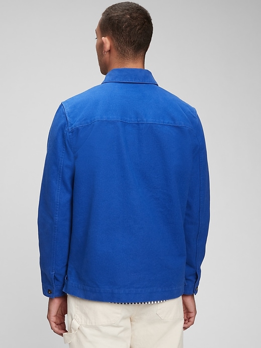 GAP チョアコート　ワークジャケット　ダック　ネイビー　ダークブルー　Mサイズ GAP チョアコート ワークジャケット ダック ネイビー ダーク